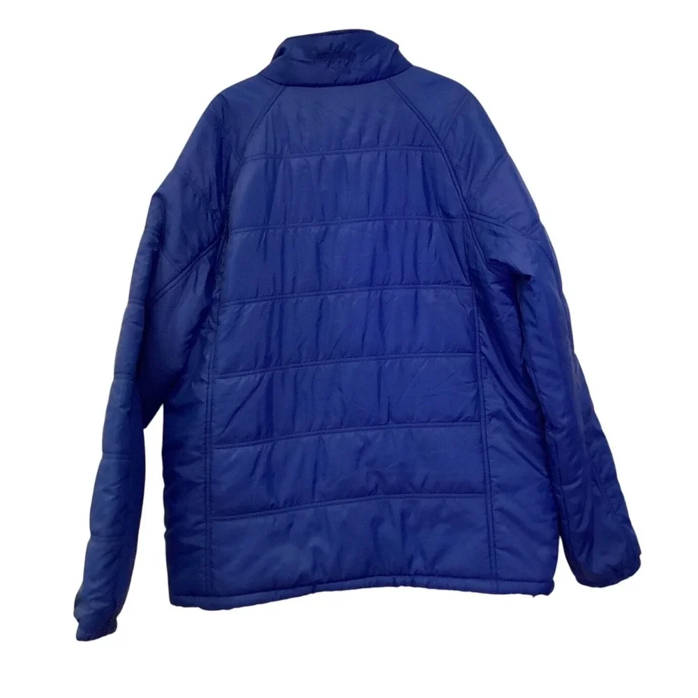 Red Head Brand Mens Puffer Jacket Blue Full Zip‎ Midweight - Size Large